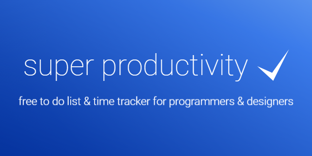 super productivity logo