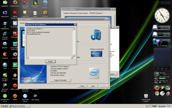 Windows-XP-Professional-5-2025-04-15-16-54-19-700x438 Windows XP Professional SP3 Evolution 5 (ConaxStore) | TR | ISO
