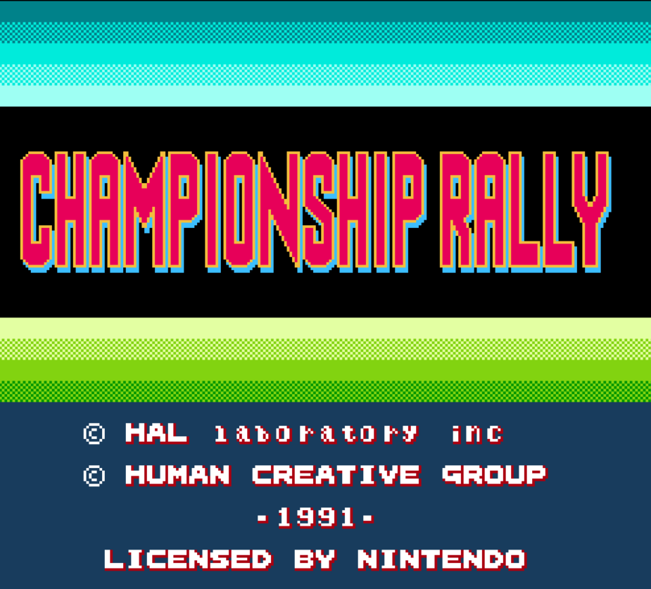 championship Rally